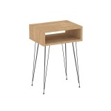 Cumpara ieftin Noptiera Naida Stejar 40x30x59 cm
