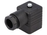 Conector Mamă 18mm 4 PIN 90&deg; cu Valvă