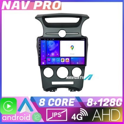 Navigatie Kia Carens 2006 2012 clima automata EDOTEC-LITE Android Ecran 720P Octa Core 8 128 Carplay CarStore Technology