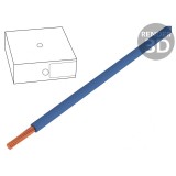 Cablu Electric Litat Cu 4mm2 PVC Albastru &Icirc;nchis 450V/750V