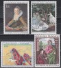 Franta 1972 - Arta franceza, 4 Serii, MNH, Nestampilat