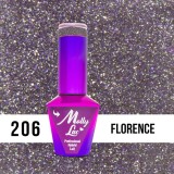 Cumpara ieftin MOLLY LAC UV/LED Sensual - Florence 206, 10ml