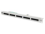 Patch panel rack 19" 1U, 25 porturi