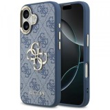 Husa pentru Apple iPhone 17, Guess, Big 4G Logo Classic, Albastra Aurie