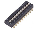 Comutator DIP-SWITCH 10 Secțiuni ON-OFF 24VDC