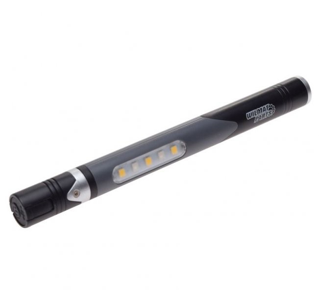 Lanterna led 164x14mm, 4 functii, incarcare USB Cod:AA25371