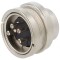 Conector M16 Soclu Tată 4-PIN 6A 150V Drept IP40