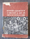 Repertoriul monumentelor şi obiectelor de artă din timpul lui Ştefan cel Mare