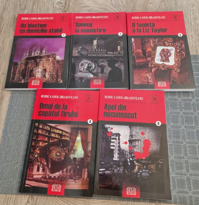 Rodica Ojoc Brasoveanu Colectia paianjen volumele 1. 2 3 4 si 6