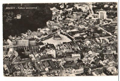 CPI B 11117 CARTE POSTALA - BRASOV, VEDERE PANORAMICA, RPR foto