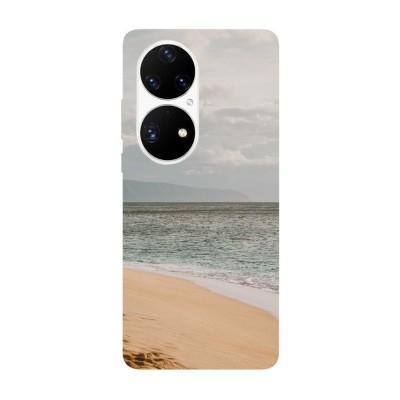 Husa compatibila cu Huawei P50 Pro model Tropical sea shore, Silicon, TPU, Viceversa foto