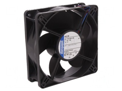 Ventilator axial 12VDC 119x119x38mm 184m3/h 42dBA - bilă foto