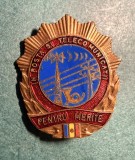 Insigna pentru merite in posta si telecomunicatii