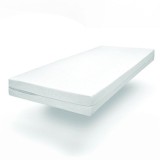 Husa impermeabila pentru saltea, cu fermoar, dimensiunea 180&times;200 cm, alba