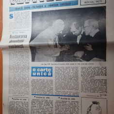 ziarul viata capitalei 15 martie 1990-mircea eliade -restaurarea demnitatii
