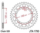 Cumpara ieftin Pinion transmisie spate JT Sprockets Aluminiu JTA1793, 47 dinti