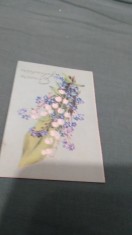CARTE POSTALA FELICITARE CIRCULATA