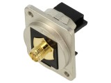 Adaptor soclu SMA-RP 50&Omega;, argintie, metal - CLIFF