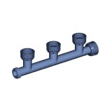 Distribuitor PVC 1 Inch, 3 Ieșiri - Racord Perfect pentru Irigații