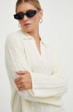 Marc O&#039;Polo pulover de lana femei, culoarea bej, light