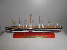 Macheta vas de linie SS Great Eastern scara 1:1250 foto