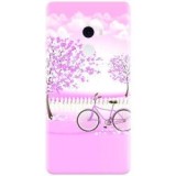 Husa silicon pentru Xiaomi Mi Mix 2, Pink Spring
