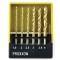 Set burghie HSS cu pin pentru centrare, Proxxon 28876