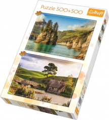 Puzzle Trefl 500 si 500 Parc National foto