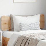 Tablie pat 100 cm lemn masiv pin, design elegant, suport spate, 105.5x3.5x81 cm
