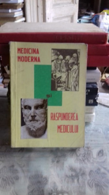 MEDICINA MODERNA SI RASPUNDEREA MEDICULUI - PIUS BRINZEU foto