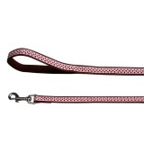 LESA PENTRU CAINI NYLON BULINE PINK CLICK 10MM 130CM