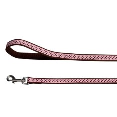 LESA PENTRU CAINI NYLON BULINE PINK CLICK 10MM 130CM foto