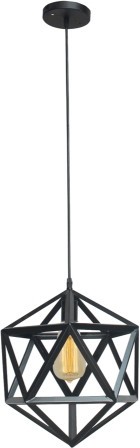 Pendul Zirko 1xE27 60W Negru