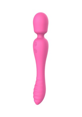 Vibrator Wand 2 in 1 roz ToyJoy foto