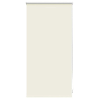 Jaluzea opaca rulabila, 40 x 100 cm, alb galbui foto