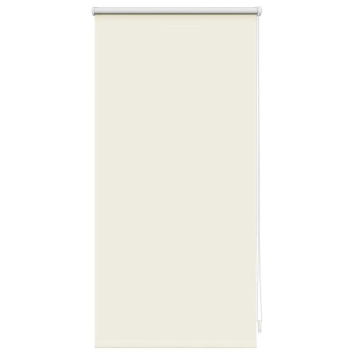 Jaluzea opaca rulabila, 40 x 100 cm, alb galbui