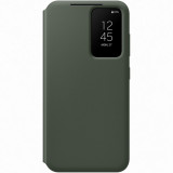 Husa de protectie Samsung Smart View Wallet Case pentru Galaxy S23, Khaki