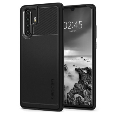 Husa pentru Huawei P30 Pro / P30 Pro New Edition - Spigen Rugged Armor - Black foto