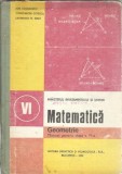 Cumpara ieftin Manual Matematica Geometrie Clasa a VI-a Editura Didactica Pedagogica Ion Cuculescu 1992