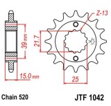 Pinion fata 14 dinti pas lant 520 - ATV Arctic Cat KXR 250 (02-13) - CPI XS 250 (07-10) - MXU 250 (05) - KXR 250 (03-05) - KXR 300