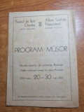 Program MUSOR - teatrul de stat oradea - sectia maghiara - din anul 1956