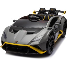 Masinuta electrica pentru copii Lamborghini Huracan STO 12V 80W Premium, Gri