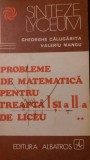 Probleme de matematica pt treapta I si II de liceu vol 1-2 Calugarita,Mangu 1977