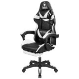 Scaun Gaming Warrior GX-150, suport lombar reglabil, suport pentru picioare