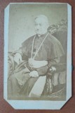 Fotografie tip CDV, prelat, secolul XIX