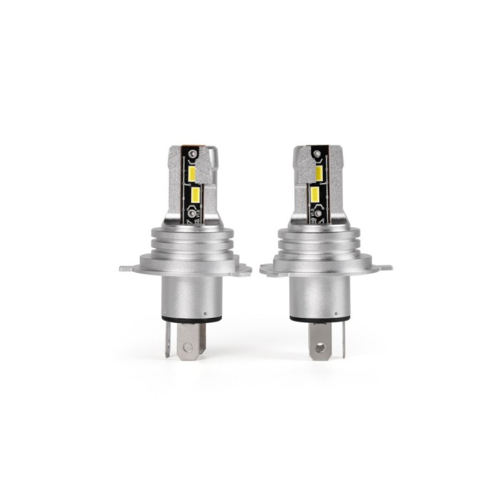 Set Becuri cu LED H4 2 faze 6000k 12V (9-18V)