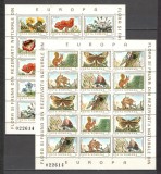 Romania.1983 Flori si fauna-coli mici ZR.717, Nestampilat