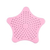 Cumpara ieftin Sita Protectie Scurgere cu Ventuze din Silicon pentru Chiuveta Cada Dus Sifon 15 x 15 cm - Roz
