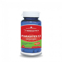 Parasites 12 Detox Forte, 30cps, Herbagetica