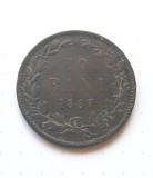 10 BANI 1867, Romania - B 4355